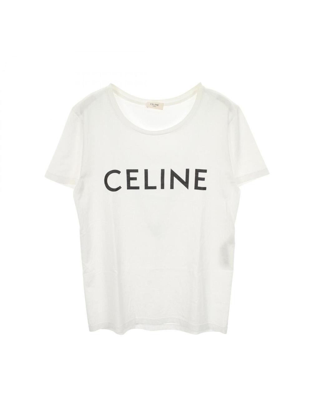 Celine Logo Print Short Sleeve T-Shirt #272943C43B